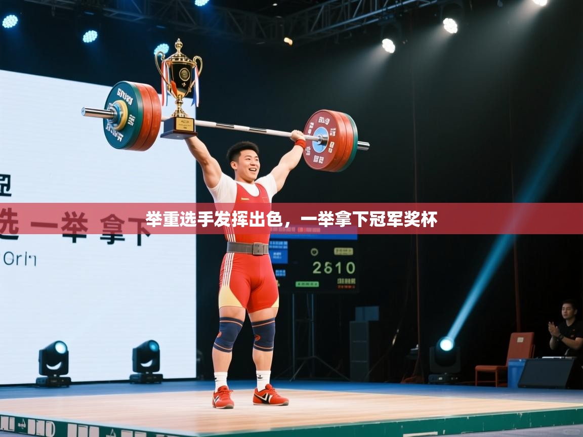 举重选手发挥出色，一举拿下冠军奖杯  第1张