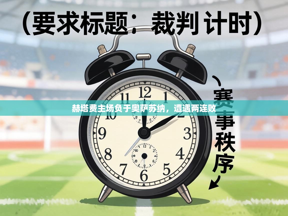 赫塔费主场负于奥萨苏纳,遭遇两连败 第1张